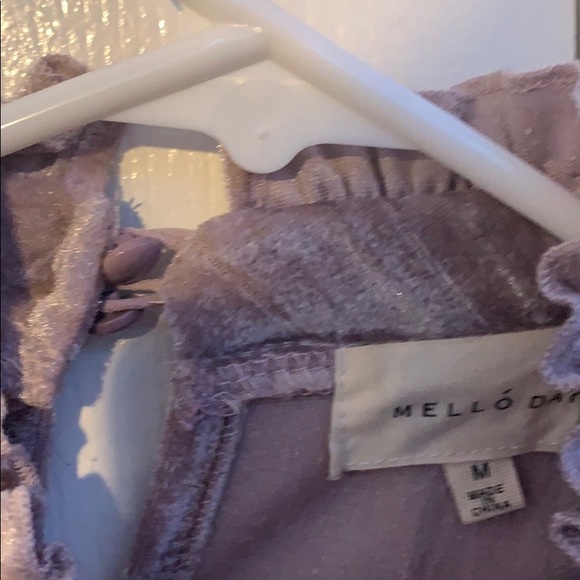 Shimmery pink mock turtle neck sweater - Picture 3 of 4